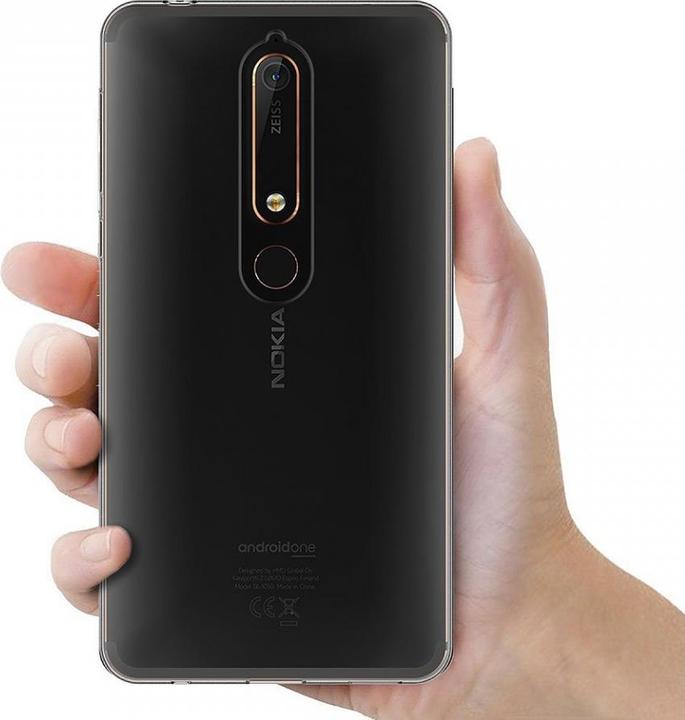 Produktbild Screenguard Nokia 6.1 Flexible TPU Clear Case (Nokia 6.1)