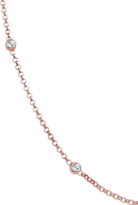 Immagine prodotto Elli Collana Solitario Cristalli di base Argento 925 (Cristallo di vetro, Argento 925)