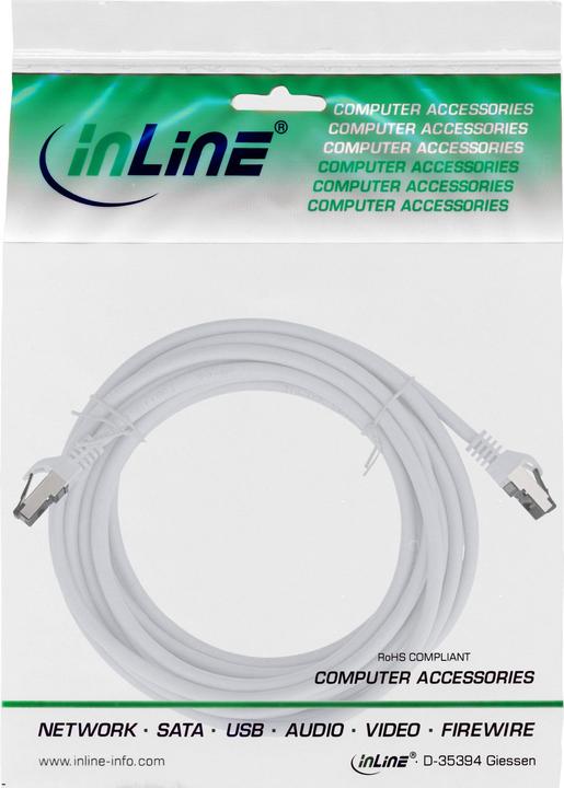 Produktbild InLine Patchkabel (S/FTP, CAT8.1, 10 m)