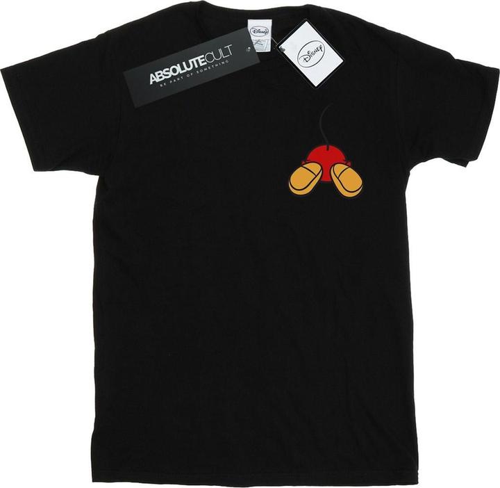 Disney Mickey Mouse Backside Breast Print TShirt (M)