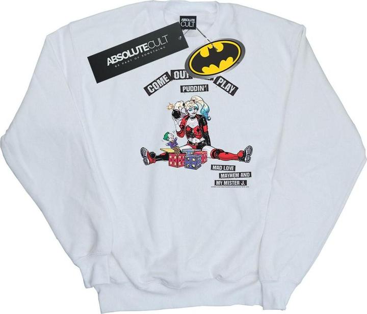 Harley Quinn Come Out And Play Sweatshirt Mädchen