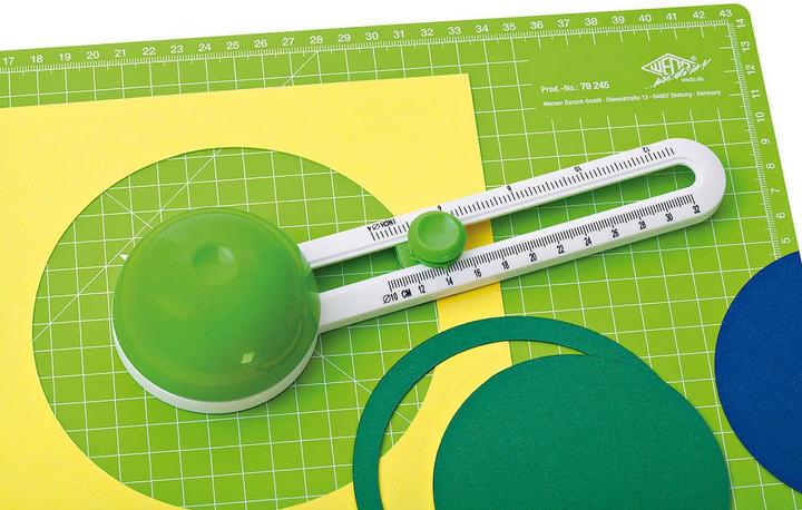 Actual product image Wedo circle cutter Comfortline (1 Sheets)