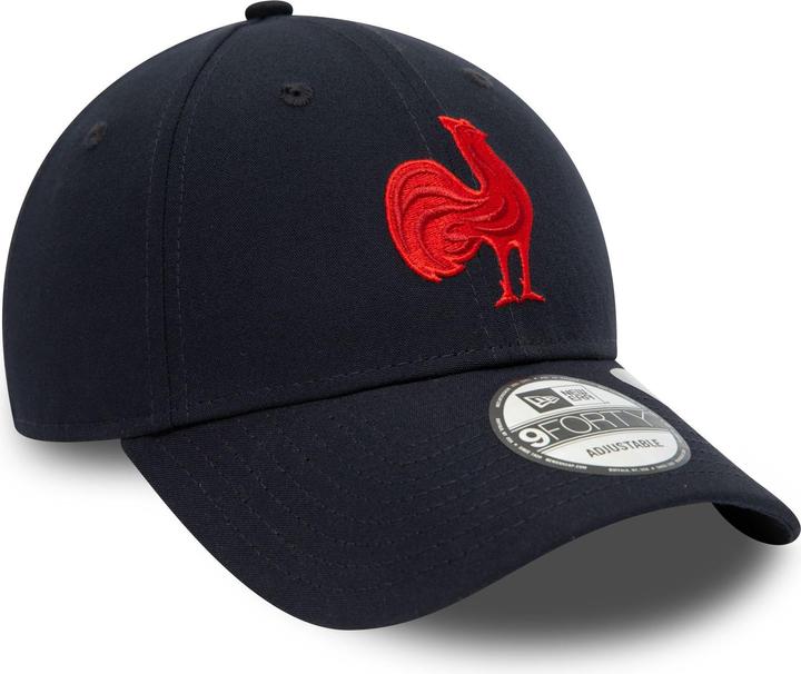 Actual product image New Era 9Forty Strapback Cap - REPREVE French Rugby navy