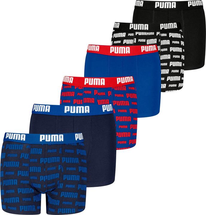 Immagine prodotto Puma Everyday Logo Print Boxers ECOM 6P (122, confezione da 6)