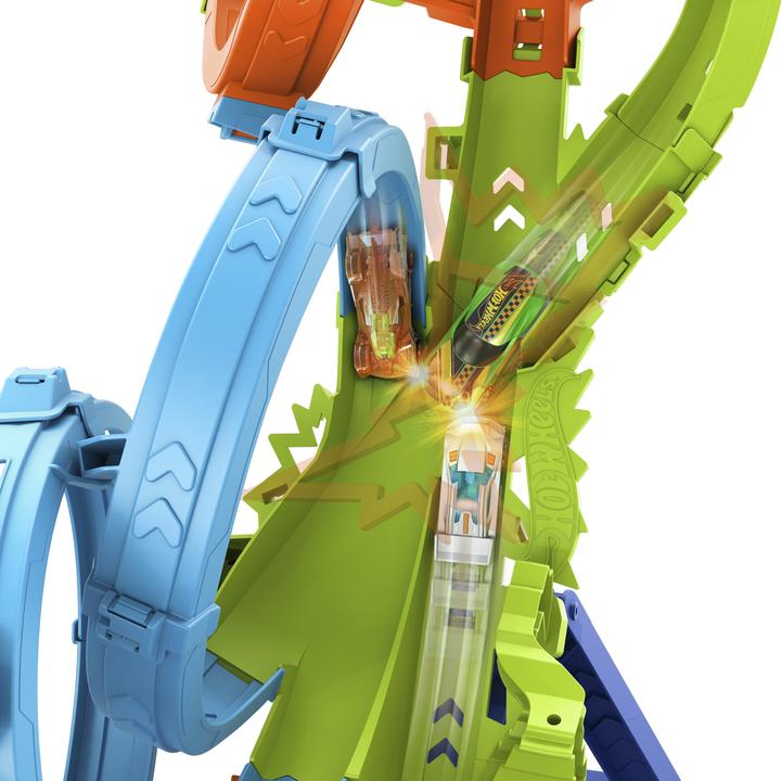 Produktbild Hot Wheels Action 4 Loopings Crash Gefahr