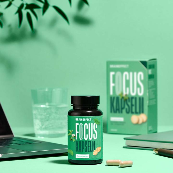 Actual product image Braineffect Focus capsules (60 Piece, Capsules)