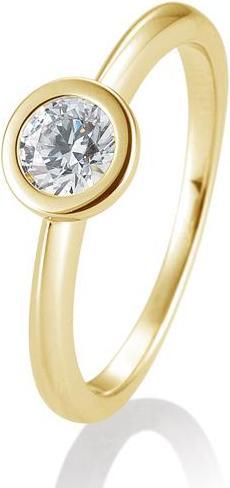 Breuning Ring Zarge 0,40-0,60 ct. (48, 585/14 K Gold)