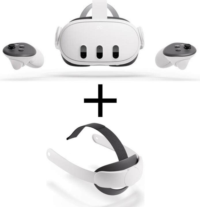 Quest 3 + Quest 3 / 3S Elite Strap (512 GB)