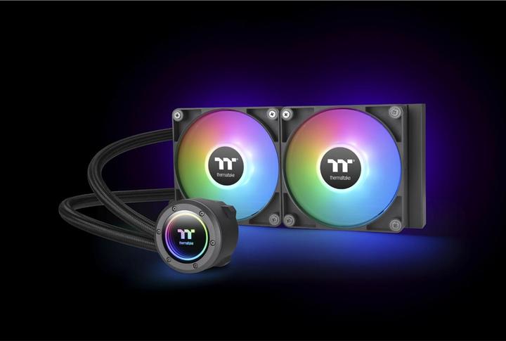 Actual product image Thermaltake Cooler TH240 ARGB Sync AIO Water Cooling CL-W361-PL12SW-A