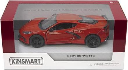 Kinsmart KINS Die-cast Modell 2021 Corvette, 1:36, ast 4