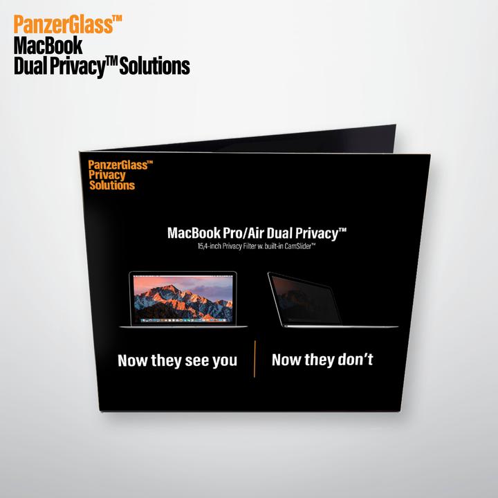 Immagine prodotto PanzerGlass Pellicola protettiva per MacBook Pro + DualPrivacy magnetico (15.40", 16 : 10)