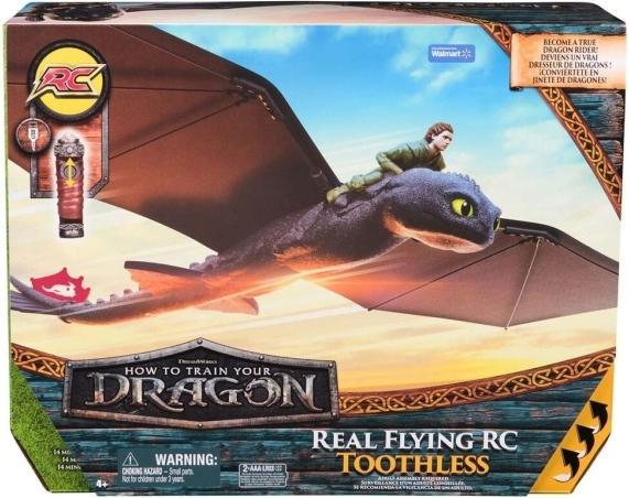 Actual product image DRAGONS Movie RC Real Flying Toothless
