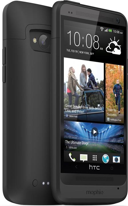 Immagine prodotto mophie JuicePack - Custodia con batteria integrata - HTC One - Nero (2500 mAh)