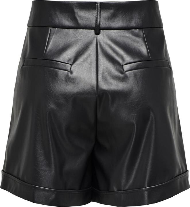 Actual product image Only ONLODA Mittlere Taille Normal geschnitten Shorts in Lederoptik Shorts in Lederoptik (M)