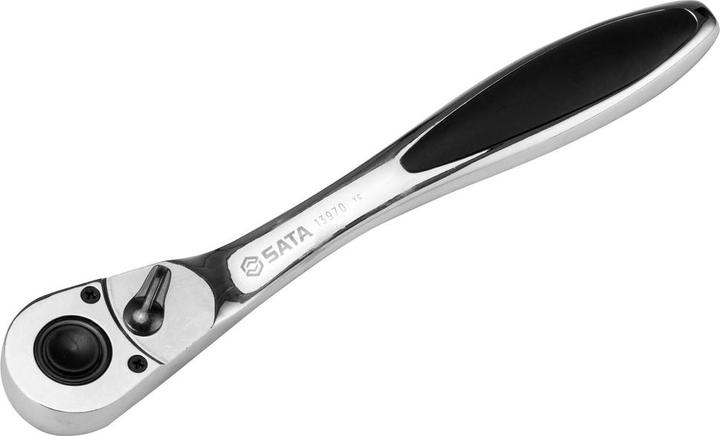 Actual product image SATA Heavy duty reversible ratchet, 1/4 ", 45 teeth, 153 mm (1/4")