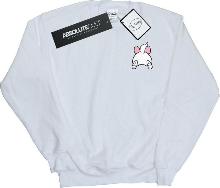 Disney Aristocats Marie Backside Breast Print Sweatshirt Jungen