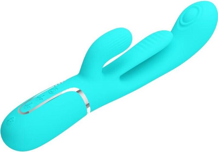 Produktbild Pretty Love - Shania Triple Rabbit Multifunktionsvibrator 3 In 1 Blau