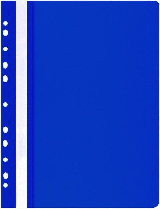 Image du produit Office Products Dossier de reporting, pp, a4, souple, 100/170 mic, avec perforation euro, bleu marine (A4)