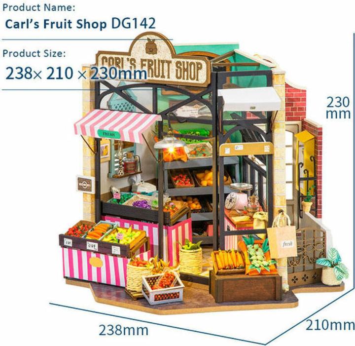 Immagine prodotto Robotime Negozio di frutta di Carl
