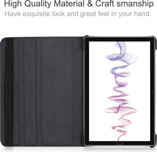 Produktbild MU Classic Rotierbare Leder Hülle (MediaPad M6 10.8)