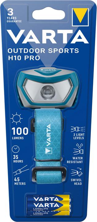 Varta Taschenlampe Outdoor Sports H10 Pro 3AAA (100 lm)
