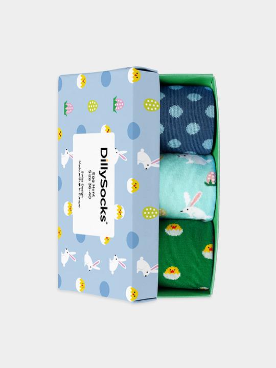 Actual product image DillySocks Egg Hunt (Single pack, 36 - 40)