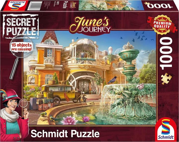 Image du produit Schmidt Spiele Manoir Orchidée pcs (1000 pièces)