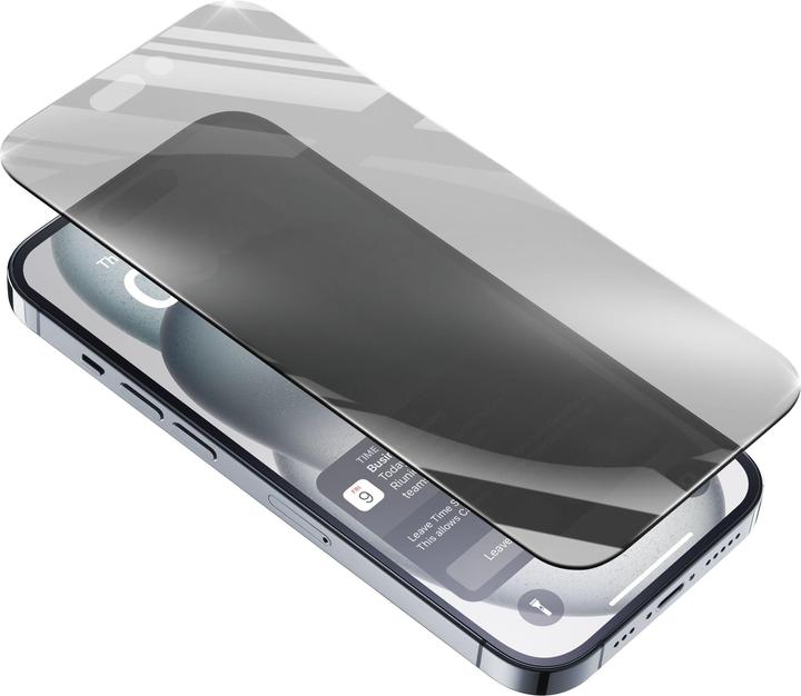 Image du produit Cellularline Top Secret Glass (1 pièce(s), Apple iPhone 15 Plus, Apple iPhone 15 Pro Max)