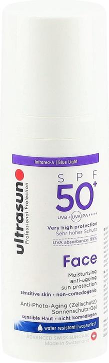 Immagine prodotto Ultrasun Viso (Crema solare viso, SPF 50+, 50 ml, 92 g)