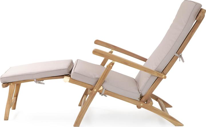 Immagine prodotto Axi Sedia a sdraio Costa in teak con cuscino (170.60 cm)