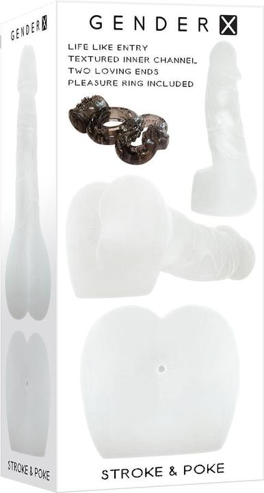 Actual product image Gender X Stroke & Poke - Clear