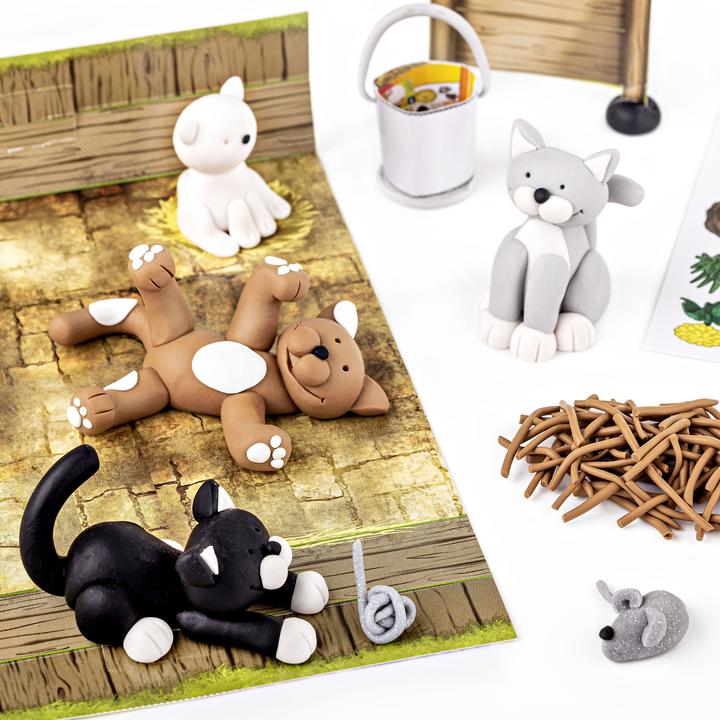 Actual product image Fimo - Kids Form & Play Set - Cat (8034 16 LZ)