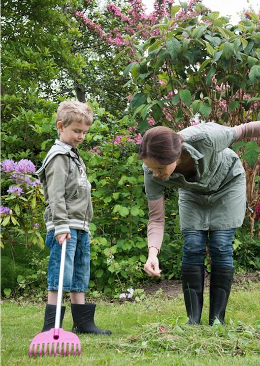Produktbild Fiskars Kinder-Laubbesen Lila 138160