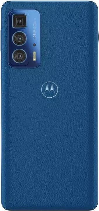 Produktbild Motorola Edge 20 Pro (256 GB, Blue Vegan Leather, 6.70", Dual SIM, 108 Mpx, 5G)