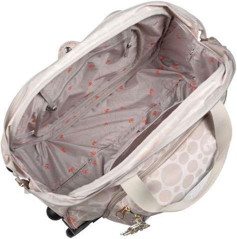 Actual product image Okiedog Changing bag Bliss Voyager trolley purple