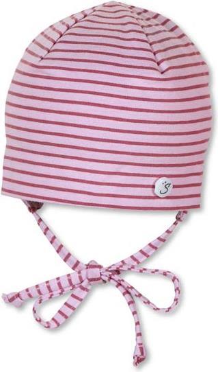 Sterntaler Mütze Beanie streifen malve