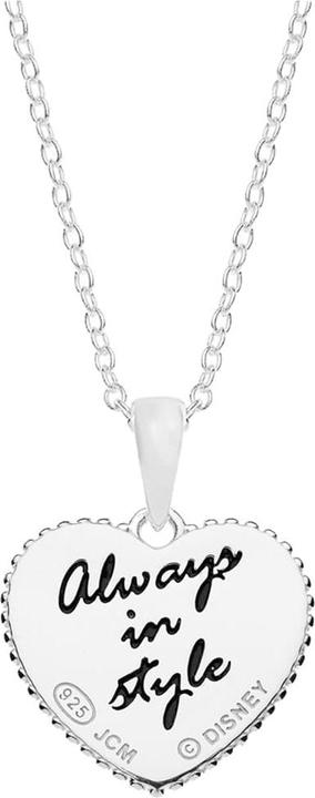 Image du produit Disney Romantique collier en argent Donald et Daisy Duck CS00025SL-P (chaîne. pendentif) (Argent massif de 925)