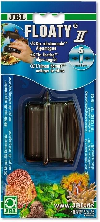 Produktbild JBL Aquaristik und Terraristik Floaty II S für Glasstärke 6mm (Aquarium Reinigung)