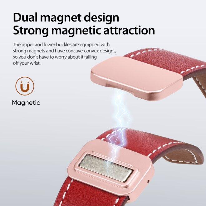 Actual product image Dux Ducis YA bracelet (45 mm, 44 mm, 42 mm, 49 mm, Genuine leather)
