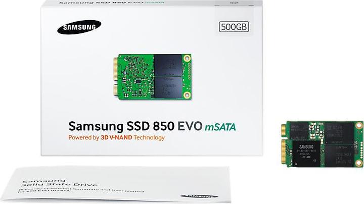 Produktbild Samsung 850 Evo (500 GB, mSATA)