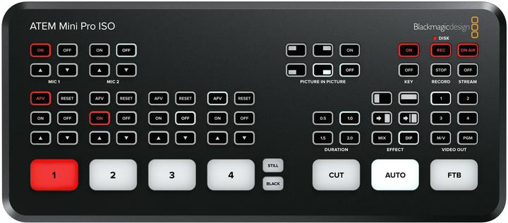 Produktbild Blackmagic ATEM mini Pro ISO (Diverses Video Zubehör)