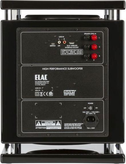 Actual product image ELAC Sub 2070.2 high gloss *high gloss black* (1 pcs., 600 W)