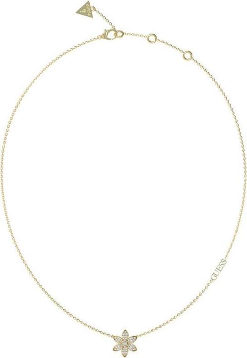 Immagine prodotto Guess Bella collana di fiori di loto bianchi placcati in oro JUBN04146JWYGT/U