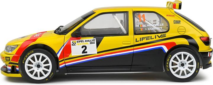 Produktbild Solido 1:18 Peugeot 306 Maxi #2 gelb