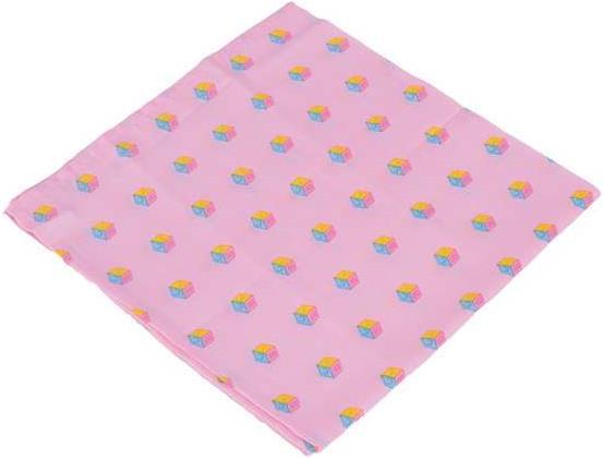 Produktbild Baby Plus Babyplus Moltontuch 5er Pack 76x76 ABC rosa (76 cm, 76 cm)
