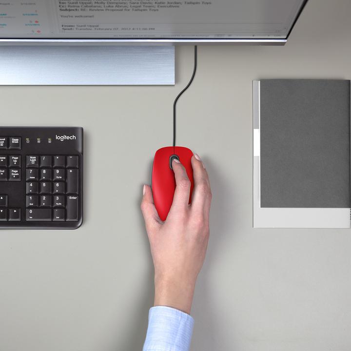 Actual product image Logitech M110 Silent (Cable)