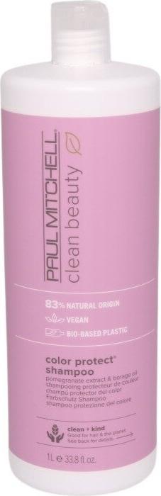 Produktbild Paul Mitchell Clean Beauty Color Protect Shampoo 1000 ml (1000 ml, Flüssiges Shampoo)