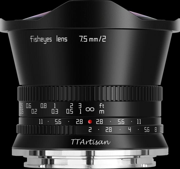 Produktbild TTArtisan 7.5 mm, f/2.0 (L-Mount, APS-C / DX, Vollformat)