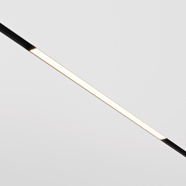 Immagine prodotto Maytoni Sistema di binari magnetici di base EXILITY 48V Luce a binario LED 24W 3000K Nero 90Ra Warmw