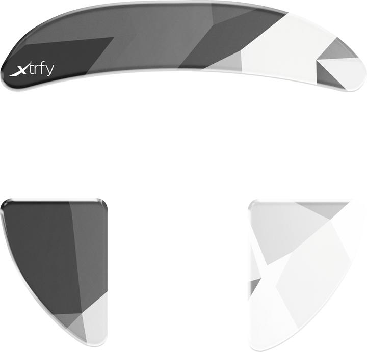 CHERRY Xtrfy ZUB Glass skates MZ1 Litus White